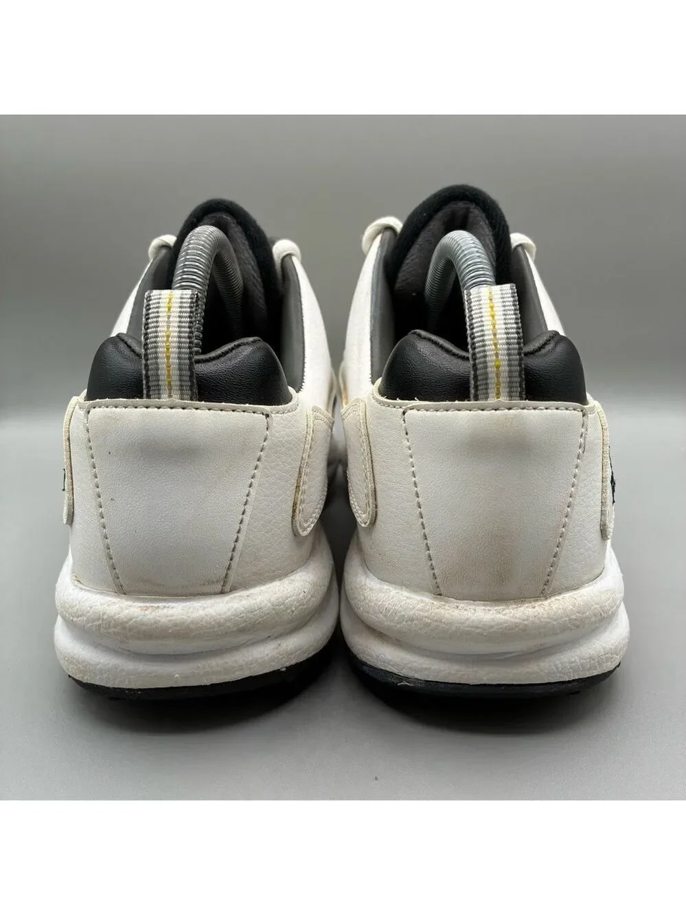 FootJoy GreenJoy Spike Golf Shoes Men’s 8.5 M White Leather Lace Up Sneakers